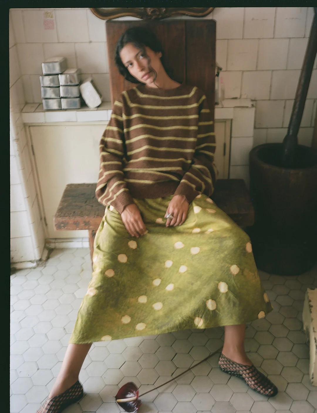 Unmore Stripe Knit Jumper - Image 3