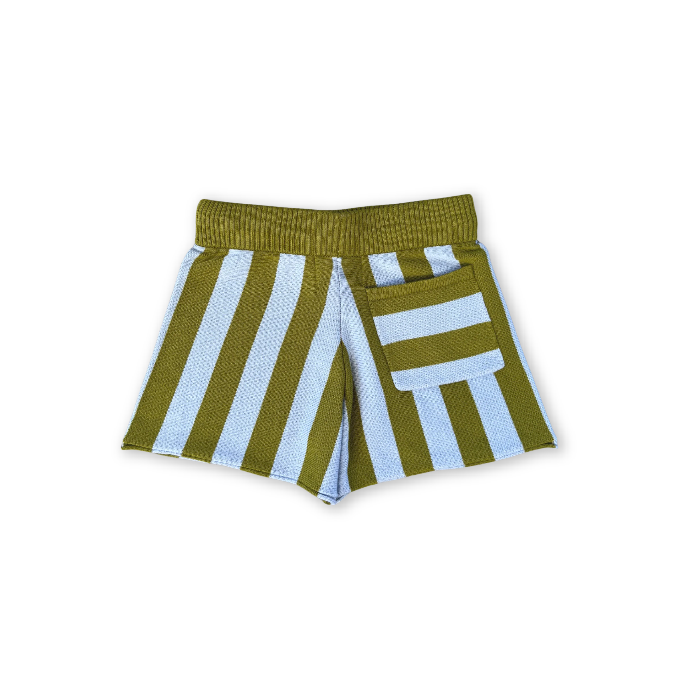 Vertical Stripe Knit Shorts - Ocean & Leaf - Image 7