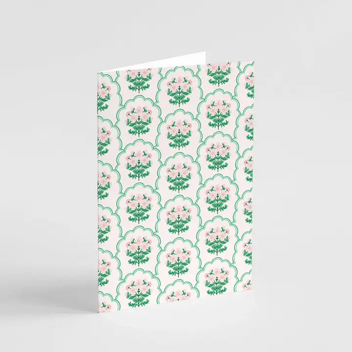 Vintage Floral Card - Image 2