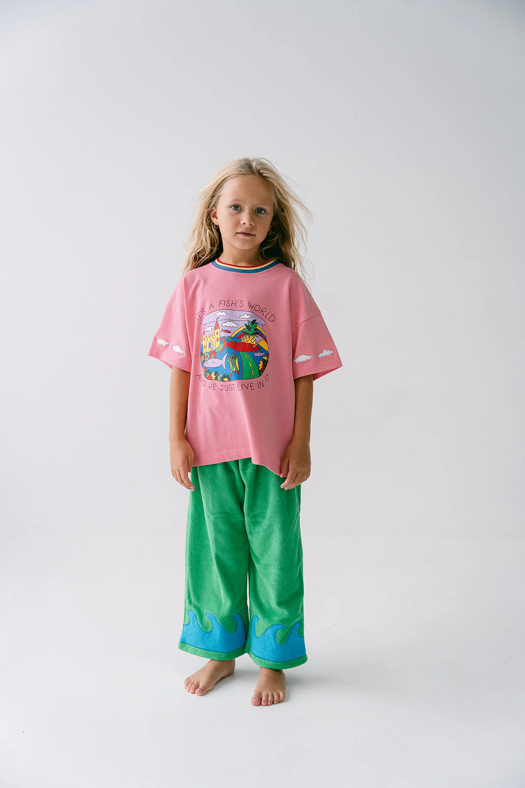 Wave Terry Pants - Seaweed Splash - Image 12