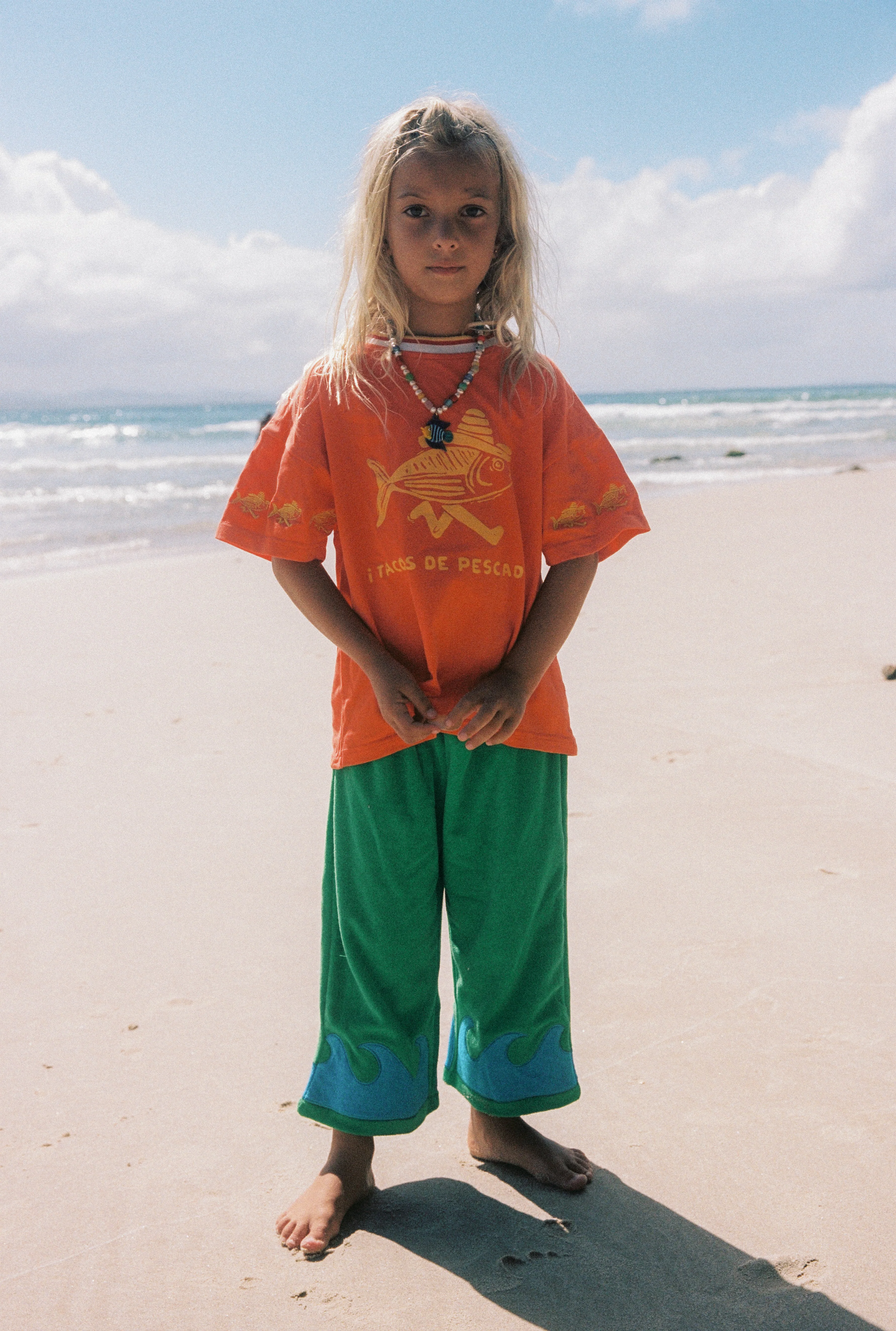 Wave Terry Pants - Seaweed Splash - Image 3